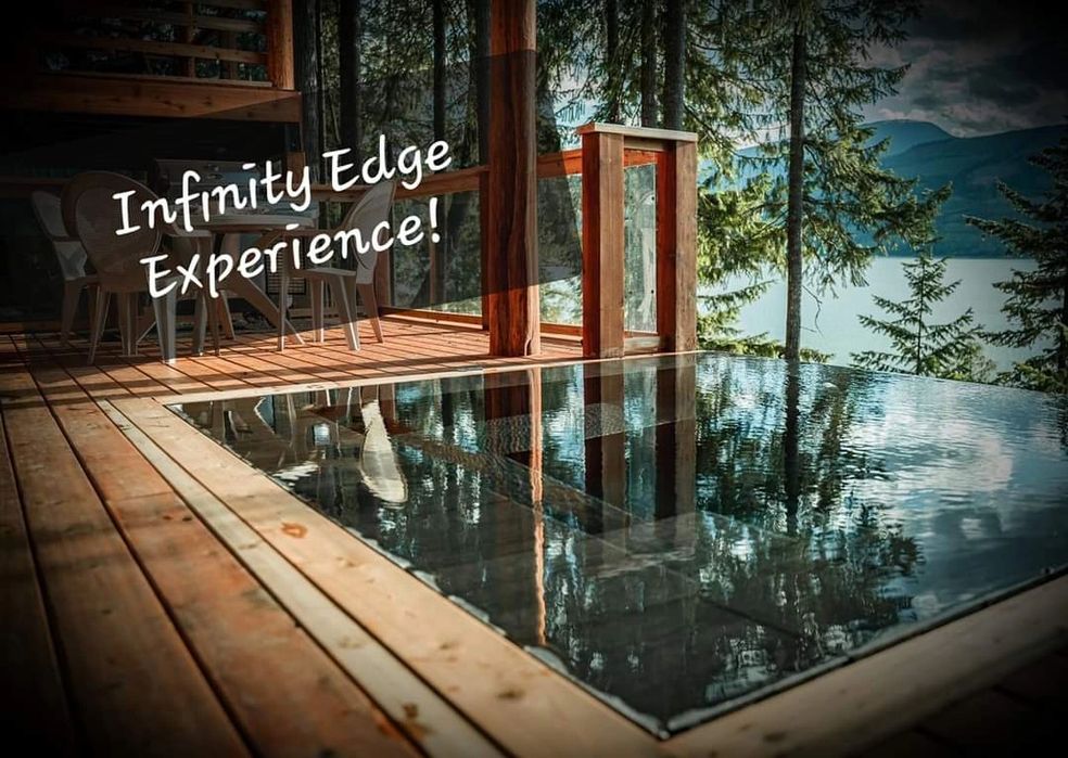 Private Hot Springs BC - Halcyon BC - Infinity Pool Cabins - Pool 1