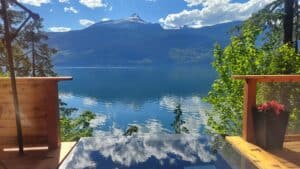 Private Infinity Hot Springs Pools & Chalets in Halcyon