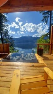 Private Infinity Hot Springs Pools & Chalets in Halcyon