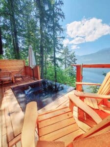 Private Infinity Hot Springs Pools & Chalets in Halcyon