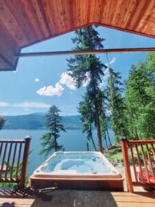 Private Infinity Hot Springs Pools & Chalets in Halcyon