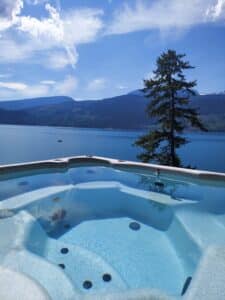 Private Infinity Hot Springs Pools & Chalets in Halcyon