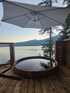 Private Infinity Hot Springs Pools & Chalets in Halcyon