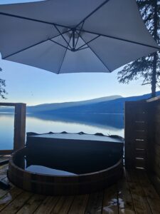 Private Infinity Hot Springs Pools & Chalets in Halcyon
